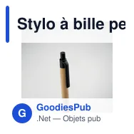 Stylo à bille personnalisable en bambou avec logo - ITEA COLOUR - Miniature 3