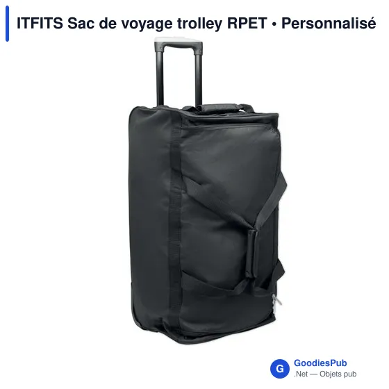 Sac de voyage trolley personnalisable avec logo - ITFITS - Image 2