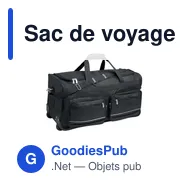 Sac de voyage trolley personnalisable avec logo - ITFITS - Miniature 11