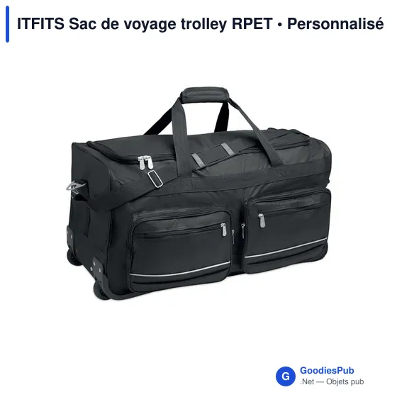 Sac de voyage trolley personnalisable avec logo - ITFITS - Image 11