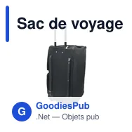 Sac de voyage trolley personnalisable avec logo - ITFITS - Miniature 3
