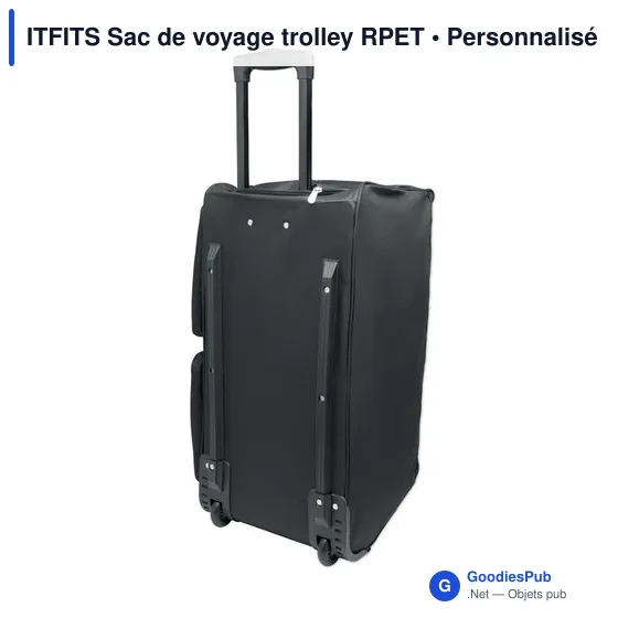 Sac de voyage trolley personnalisable avec logo - ITFITS - Image 3
