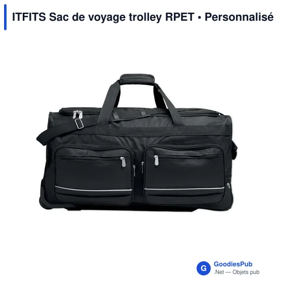 Sac de voyage trolley personnalisable avec logo - ITFITS - Image 4