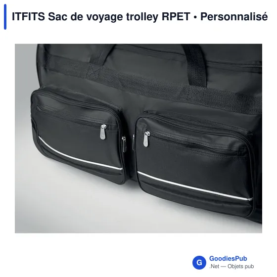 Sac de voyage trolley personnalisable avec logo - ITFITS - Image 7
