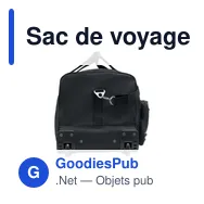Sac de voyage trolley personnalisable avec logo - ITFITS - Miniature 9