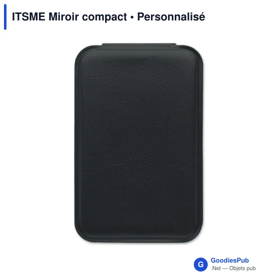 Miroir de poche personnalisable ITSME avec logo - Image 2