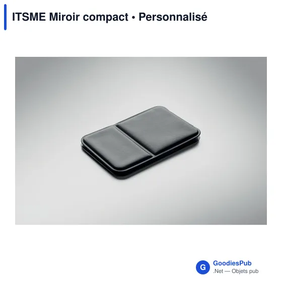 Miroir de poche personnalisable ITSME avec logo - Image 6