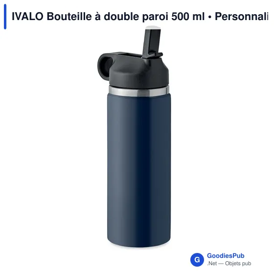 IVALO Bouteille à double paroi 500 ml - Image 1