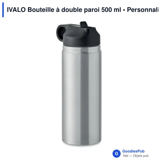 IVALO Bouteille à double paroi 500 ml - Image 4