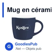Mug en céramique personnalisable Ivana 340 ml avec logo - Miniature 2