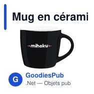 Mug en céramique personnalisable Ivana 340 ml avec logo - Miniature 4