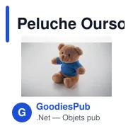 Peluche Ourson personnalisable avec t-shirt pour logo - JACKIE - Miniature 9