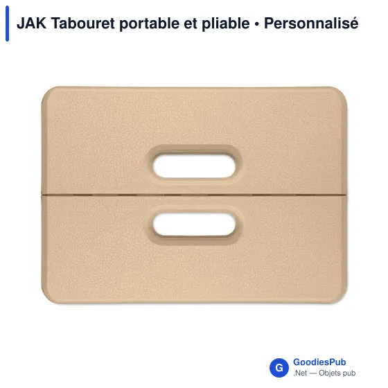 Tabouret pliable personnalisable en plastique avec logo - JAK - Image 6