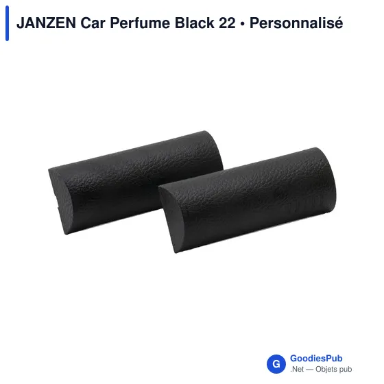 Désodorisant voiture personnalisable avec logo - JANZEN Car Perfume Black 22 - Image 2