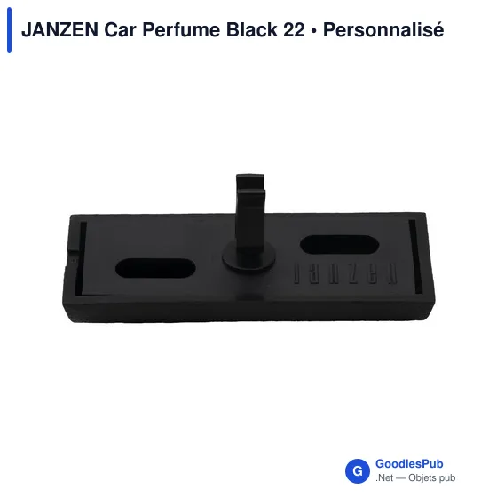 Désodorisant voiture personnalisable avec logo - JANZEN Car Perfume Black 22 - Image 5