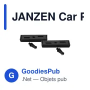 Désodorisant voiture personnalisable avec logo - JANZEN Car Perfume Skin 90 - Miniature 4