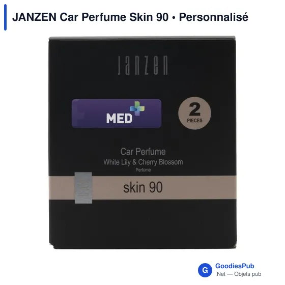Désodorisant voiture personnalisable avec logo - JANZEN Car Perfume Skin 90 - Image 7