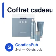 Coffret cadeau cosmétique personnalisable pour hommes - JANZENavec logo - Miniature 2