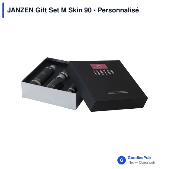 Set cosmétique personnalisable JANZEN avec logo - Skin 90 - Image 2