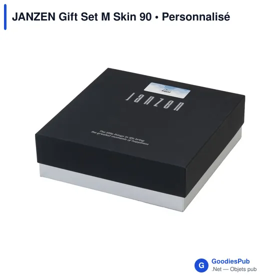 Set cosmétique personnalisable JANZEN avec logo - Skin 90 - Image 3