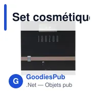 Set cosmétique personnalisable JANZEN avec logo - Skin 90 - Miniature 4