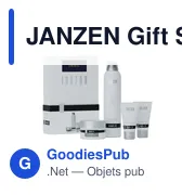 Set cosmétique personnalisable avec logo - JANZEN Gift Set S Body Black 22 - Miniature 2