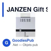 Set cosmétique personnalisable avec logo - JANZEN Gift Set S Body Black 22 - Miniature 3