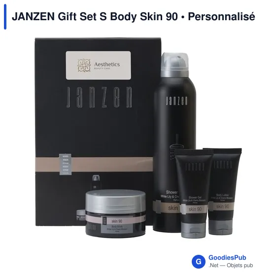 Set cosmétique personnalisable JANZEN avec logo - Image 1