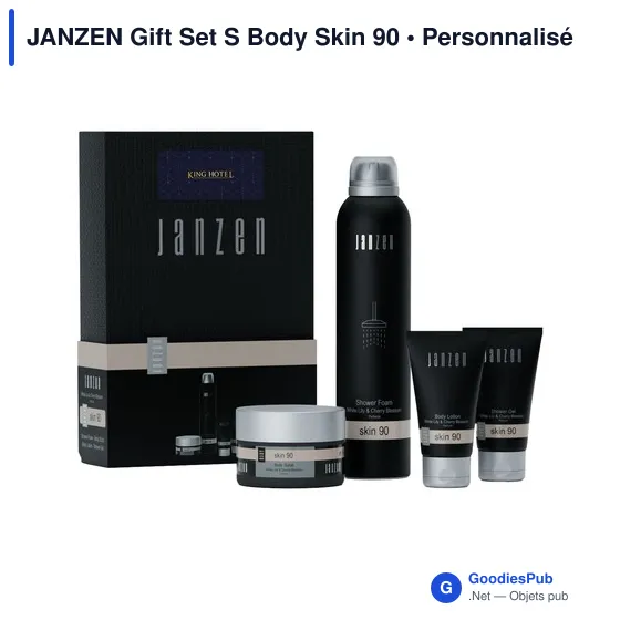 Set cosmétique personnalisable JANZEN avec logo - Image 2