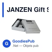 Set cadeau personnalisable JANZEN pour la maison et le corps avec logo - Miniature 2