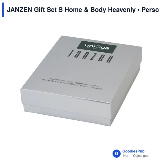 Set cadeau personnalisable JANZEN pour la maison et le corps avec logo - Image 3