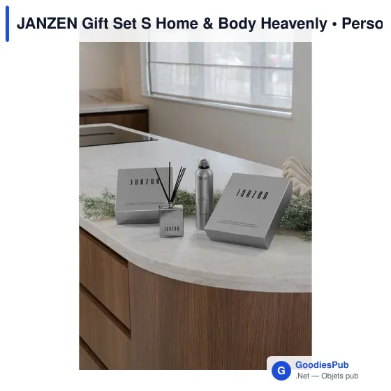 Set cadeau personnalisable JANZEN pour la maison et le corps avec logo - Image 5