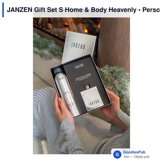 Set cadeau personnalisable JANZEN pour la maison et le corps avec logo - Image 6