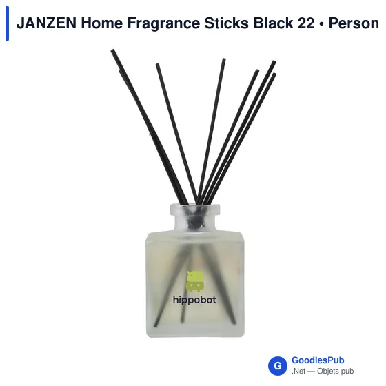 Diffuseur de parfum personnalisable avec logo - JANZEN Home Fragrance Sticks Black 22 - Image 2