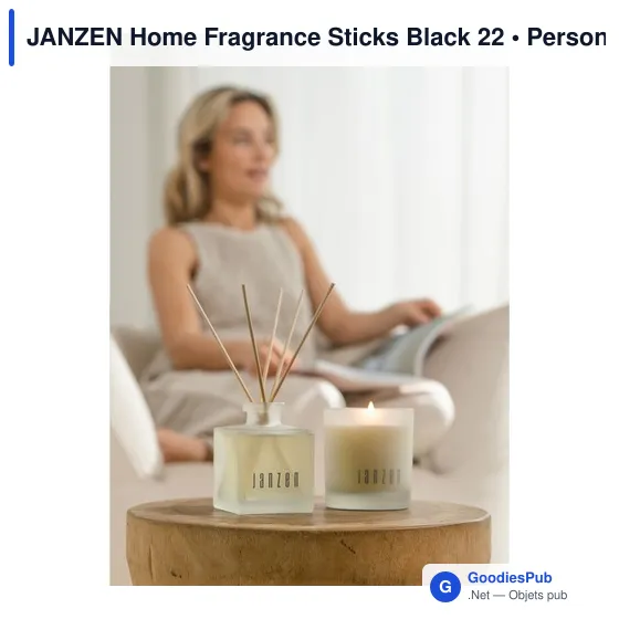 Diffuseur de parfum personnalisable avec logo - JANZEN Home Fragrance Sticks Black 22 - Image 8