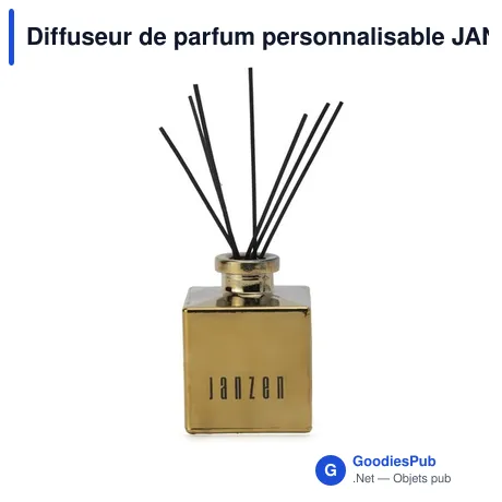 Diffuseur de parfum personnalisable JANZEN Home Fragrance Sticks Euphoriaavec logo