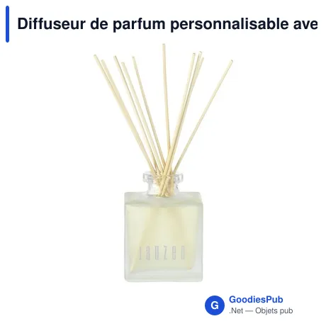 Diffuseur de parfum personnalisable avec logo - JANZEN Home Fragrance Sticks Fuchsia