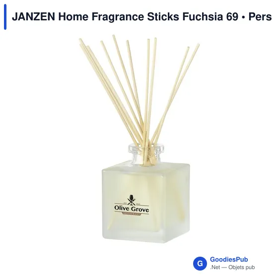 Diffuseur de parfum personnalisable avec logo - JANZEN Home Fragrance Sticks Fuchsia - Image 2