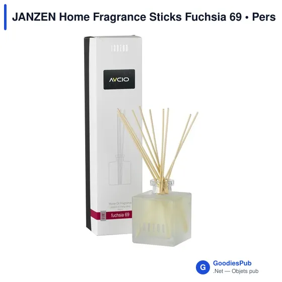 Diffuseur de parfum personnalisable avec logo - JANZEN Home Fragrance Sticks Fuchsia - Image 4