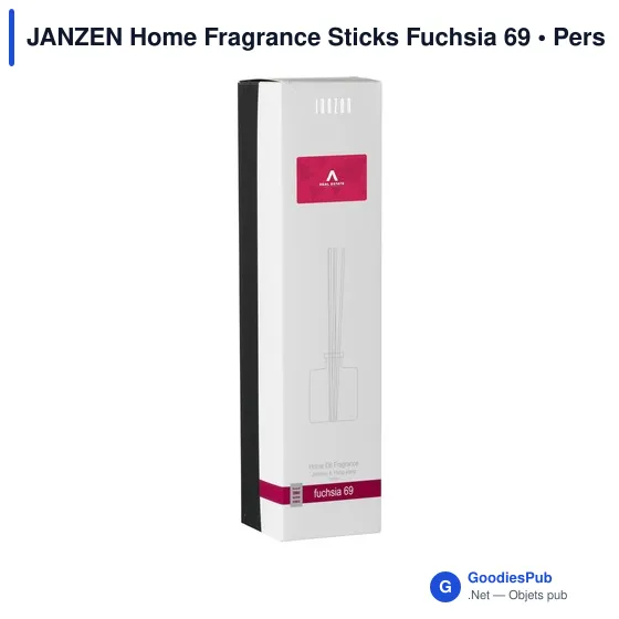 Diffuseur de parfum personnalisable avec logo - JANZEN Home Fragrance Sticks Fuchsia - Image 5