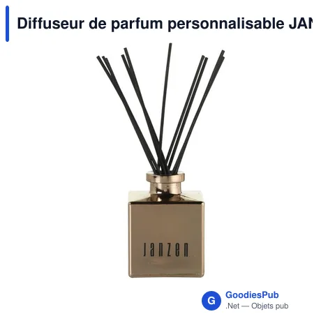 Diffuseur de parfum personnalisable JANZEN Home Fragrance Sticks Graciousavec logo