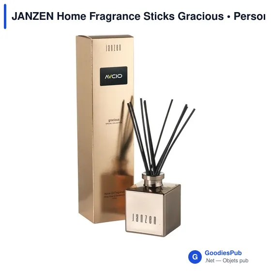 Diffuseur de parfum personnalisable JANZEN Home Fragrance Sticks Graciousavec logo - Image 4