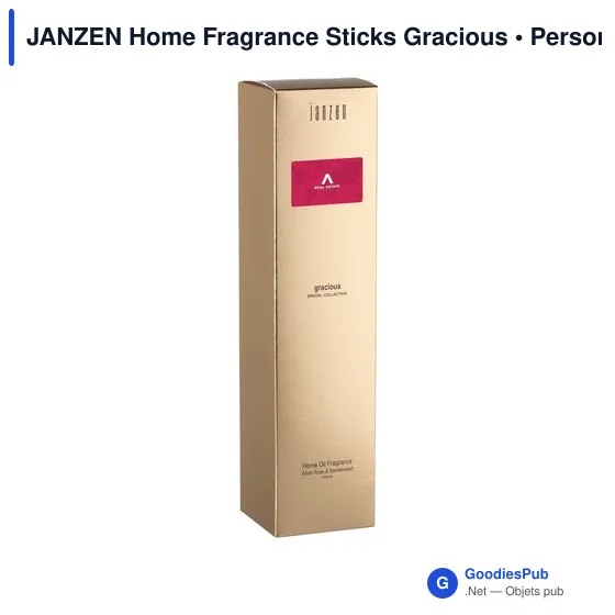 Diffuseur de parfum personnalisable JANZEN Home Fragrance Sticks Graciousavec logo - Image 5