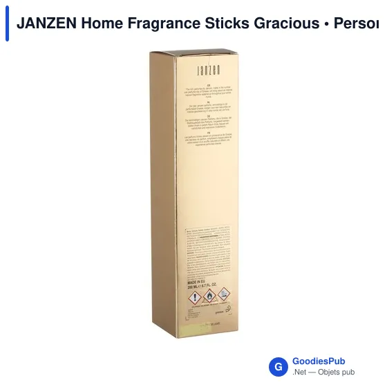 Diffuseur de parfum personnalisable JANZEN Home Fragrance Sticks Graciousavec logo - Image 6