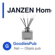 Diffuseur de parfum personnalisable avec logo - JANZEN Home Fragrance Sticks Heavenly - Miniature 1