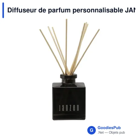Diffuseur de parfum personnalisable JANZEN Home Fragrance Sticks Skin 90avec logo