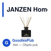 Diffuseur de parfum personnalisable JANZEN Home Fragrance Sticks Skin 90avec logo - Miniature 2