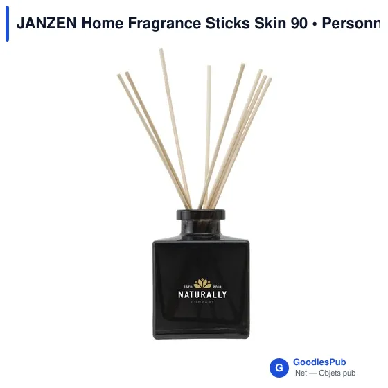 Diffuseur de parfum personnalisable JANZEN Home Fragrance Sticks Skin 90avec logo - Image 2