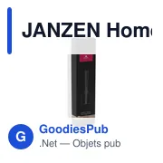 Diffuseur de parfum personnalisable JANZEN Home Fragrance Sticks Skin 90avec logo - Miniature 4