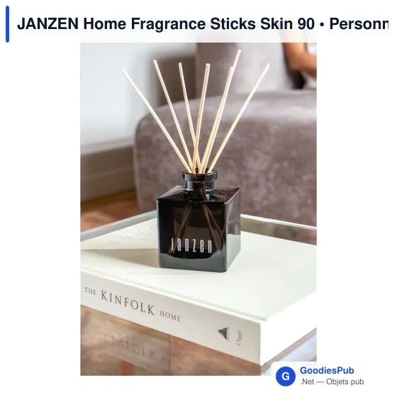 Diffuseur de parfum personnalisable JANZEN Home Fragrance Sticks Skin 90avec logo - Image 8